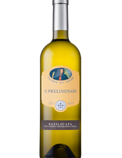 Una bottiglia di Vino Bianco Il Preliminare di Ristorante Mangio Roma